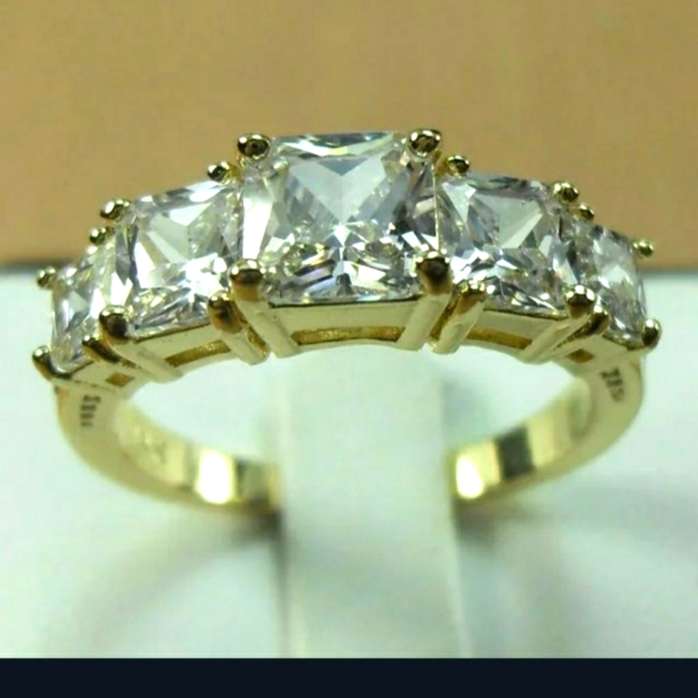14K Stampd Yellow Gold Ring sz7